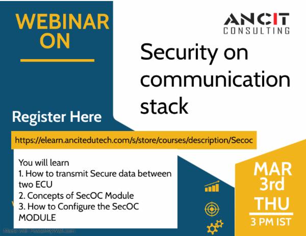 Webinar Security on communication stack